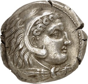 Sicily, Siculo-Punic issues. Tetradrachma ND (c.320-290 BC), Entella ?