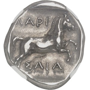 Thessalie, Larissa. Drachme ND (440-400 av. J.-C.), Larissa.