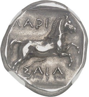 Thessaly, Larissa. Drachma ND (440-400 BC), Larissa.