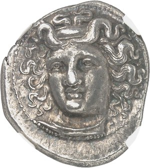 Thessaly, Larissa. Drachma ND (344-337 BC), Larissa.