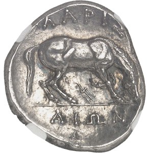 Thessalie, Larissa. Drachme ND (344-337 av. J.-C.), Larissa.