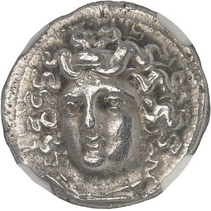 Thessalie, Larissa. Drachme ND (344-337 av. J.-C.), Larissa.