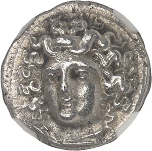 Thessaly, Larissa. Drachma ND (344-337 BC), Larissa.