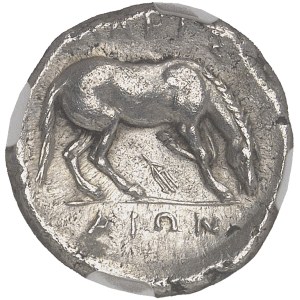 Thessalie, Larissa. Drachme ND (344-337 av. J.-C.), Larissa.