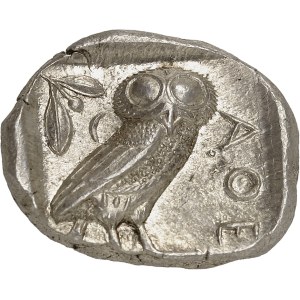 Attique, Athènes. Tétradrachme de style classique ND (Ve s. av. J.-C.), Athènes.