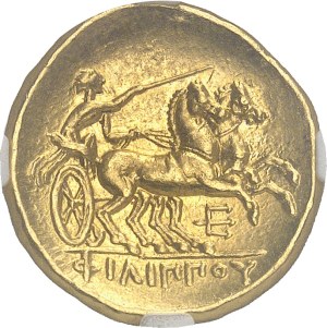 Macedonia (kingdom of), Philip II (359-336 BC). Gold statere in the name of Philip II ND (323-315 BC), Amphipolis or Pella.