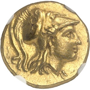 Macédoine (royaume de), Alexandre III le Grand (336-323 av. J.-C.). Statère d’or ND (334-323 av. J.-C.), Sardes.
