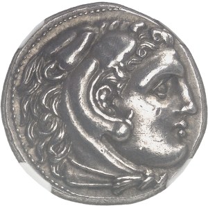 Macédoine (royaume de), Alexandre III le Grand (336-323 av. J.-C.). Tétradrachme au nom d’Alexandre III ND (323-319 av. J.-C.), Milet.