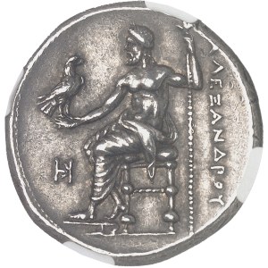Macédoine (royaume de), Alexandre III le Grand (336-323 av. J.-C.). Tétradrachme au nom d’Alexandre III ND (323-319 av. J.-C.), Milet.