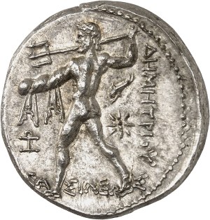 Macedonia (kingdom of), Demetrius I Poliorcete (294-288 B.C.). Tetradrachma ND (295-294 BC), Milet.