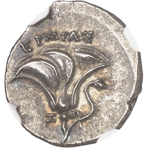 Macédoine (royaume de), Persée (176-168 av. J.-C.). Drachme “pseudo-rhodienne” du magistrat Ermias ND (175-170 av. J.-C.), Thessalie.