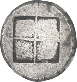 Thrace-Macedonia, Bisaltae tribe (6th-5th c. BC). Octodrachme ND (492-480 BC).