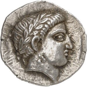 Péonie (royaume de), Patraos (335-315 av. J.-C.). Tétradrachme ND, Damastion.