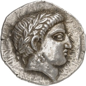 Peonia (kingdom of), Patraos (335-315 BC). Tetradrachma ND, Damastion.