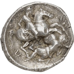 Péonie (royaume de), Patraos (335-315 av. J.-C.). Tétradrachme ND, Damastion.