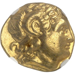 Thrace (royaume de), Lysimaque (323-281 av. J.-C.). Statère d’or posthume ND (250-200 av. J.-C.), Byzantion.