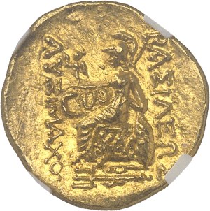 Pontus (kingdom of), Mithridates VI Eupator (120-63). Gold statere in the name of Lysimachus ND (88-86 B.C.), Callatis.