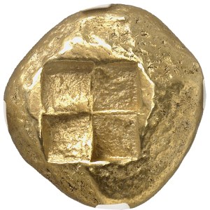 Mysie, Cyzique. Statère d’électrum ND (550-500 av. J.-C.), Cyzique.