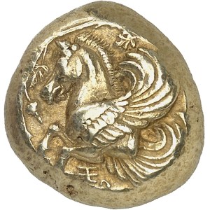 Mysie, Lampsaque. Statère d’électrum ND (c.411 av. J.-C.), Lampsaque.