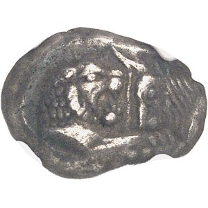 Lydie, Crésus (561-546 av. J.-C.). Tiers de statère d’argent ND (560-545 av. J.-C.), Sardes.