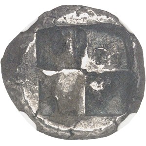 Cyclades (îles des), Paros. Drachme ND (c.485-480 av. J.-C.), Paros.