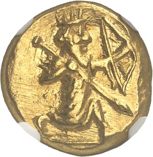 Persia, Achaemenid Empire, Darius I or Xerxes I (521-486-465). Daric ND (5th c. BC), Sardis.