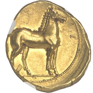 Zeugitane, Carthage. ND gold statère (c.350-320 BC), Carthage.