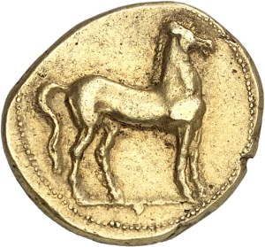 Zeugitane, Carthage. Electrum ND statère (310-290 BC), Carthage.