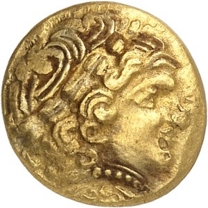 Normandie (groupe de Normandie). Quart de statère au monstre marin, Classe II/2 ND (220-150 av. J.-C.).