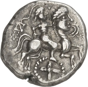 Venetes or Riedons. Statère de billon à la rouelle, class I, variety 3 ND (1st century B.C.).