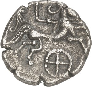 Riedones. Statère de billon à la rouelle, class I, variety 3 ND (1st century B.C.).