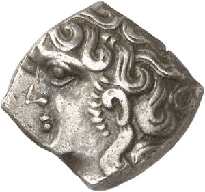 Rutene. Flamboyant drachma with ND sideburns (mid 2nd - first half of 1st century BC).