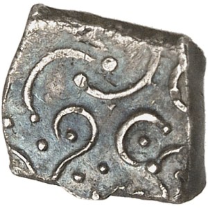 Rutènes. Drachme aux motifs géométriques ND (IIe-Ier s. av. J.-C.).