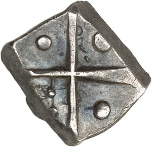 Rutene. Drachma with geometric ND motifs (2nd-1st c. BC).