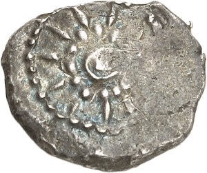 Petrocores. Drachma, Belvès series, class with ND star (2nd-1st c. BC).