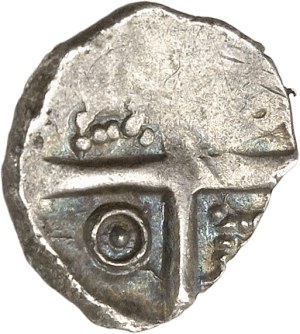 Petrocores. Drachma, Belvès series, class with ND star (2nd-1st c. BC).