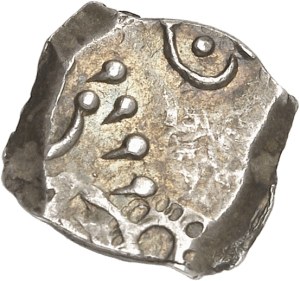 Cadurques. Drachme, série de Cuzance, à la tête triangulaire tardive ND (IIe-Ier s. av. J.-C.).