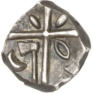 Volques Tectosages. Drachme, série cubiste ND (170-50 av. J.-C.).