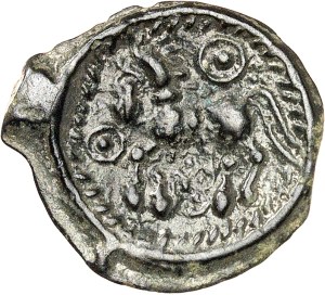 Suessions. Pot with ND swastika (c. 120-50 BC).