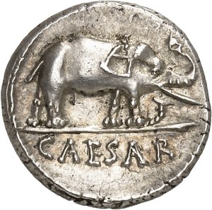 Julius Caesar (60-44 BC). Denarius ND (49-48 BC), Gaul or Italy.