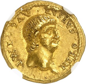Nero (54-68). Aureus ND (60-61), Rome.