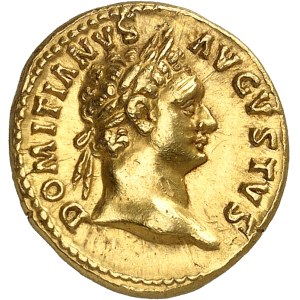 Domitien (81-96). Aureus ND (95-96), Rome.