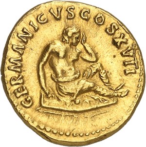 Domitian (81-96). Aureus ND (95-96), Rome.