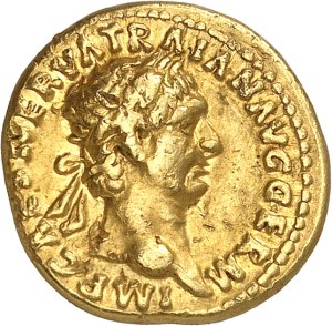 Trajan (98-117). Aureus ND (98), Rome.