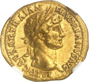 Hadrian (117-138). Aureus ND (119-122), Rome.