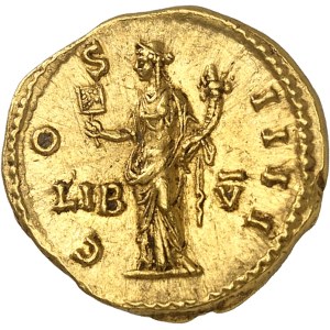 Antonin le Pieux (138-161). Aureus ND (147-148), Rome.