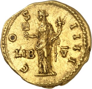 Antoninus the Pious (138-161). Aureus ND (147-148), Rome.