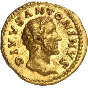 Antonin le Pieux (138-161). Aureus (frappe sous Marc Aurèle) ND (après 161), Rome.