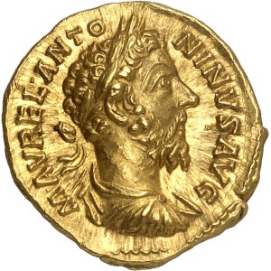 Marc Aurèle (161-180). Aureus ND (177-178), Rome.