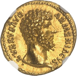 Lucius Verus (161-169). Aureus ND (163-164), Rome.